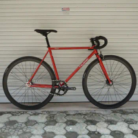 TSUNAMI SNM4130 Fixed Gear Bike CR-MO Steel Frame Lightweight Complete Bicycle Fixie Single Speed Racing