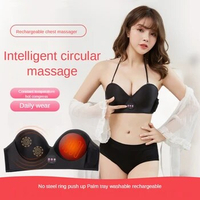 Electric Breast Massage Bra Bra Vibration Breast Massager Breast Dredge Breast Heating Massage Machine