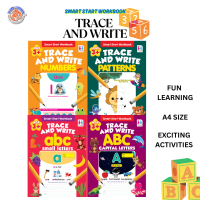 Book - TRACE AND WRITE - Activity Book - Children Book - Kids - Numbers - Alphabet - Learning Book -