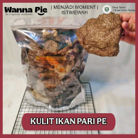 Rambak Kulit Ikan Pari Pe Renyah Gurih 250 gr Siap Saji Oleh-oleh Khas Camilan Laut Madura Wanna Pie