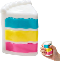 Squishies Cake Slow Rising Squishy Soft Cake Stree Relief Cake Squishy Slow Rise Toy Relaxing Sensor