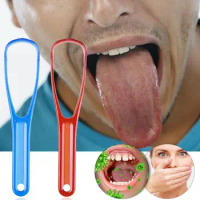 Tongue Scraper Oral Keep Fresh Breath Remove Coating Dental Care Brush Tools