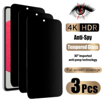 3PCS Privacy Screen Protector for Samsung A54 A13 A34 A53 A14 A52 A23 A51 A32 A73 A33 A22 5G Anti-spy Glass
