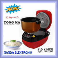 YONG MA MAGIC COM DIGITAL MINI RICE COOKER 1,3 LITER SMC-8045 Merah