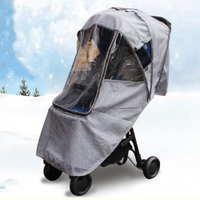 อบอุ่นกันน้ำหิมะฝนปกอุปกรณ์เสริมรถเข็นเด็กทารกเข้ากันได้สำหรับ Babyzen YOYO2 YOYO 6