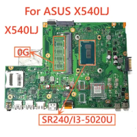 For ASUS X540LJ0 laptop motherboard X540LJ with I3-5020U CPU 100% Tested Fully Work