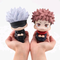 Anime Jujutsu Kaisen Figures Cute Gojo Satoru Itadori Yuji Toy