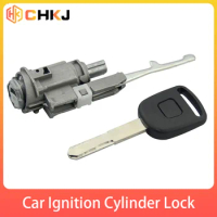 CHKJ For Honda Accord 2003-2011 Car Ignition Switch Cylinder Lock With Key Fit CRV Odyssey Civic City Auto Door Lock Cylinder