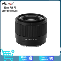 VILTROX 20mm F2.8 Sony E Camera Lens Full Frame Ultra Wide Angle Auto Focus VLOG Lens For Sony ZV-E1 A7RV ZV-E10 A7C FX30