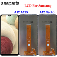 Tested Well For Samsung Galaxy A12 Nacho LCD A127 Display Touch Screen Digitizer Assembly For Samsung A12 LCD A125 A125F Display