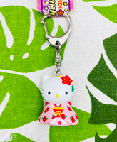 【震撼精品百貨】Hello Kitty 凱蒂貓~日本sanrio三麗鷗 KITTY鑰匙圈鎖圈-和服*79873