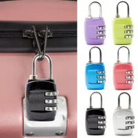 Anti-theft Zinc Alloy Hardware Accessories Baggage 3-digit Number Password Lock Padlock Combination 