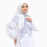 RABBANI Rabbani - Kerudung Segi Empat Muslim Wanita Tetra Halika AL - Putih