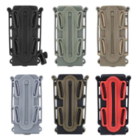 9mm Tactical Magazine Pouch Airsoft Hunting Shooting Holster Rifle Mag Pouch Holder Soft Shell Mag Carrier Bag With Belt Clip