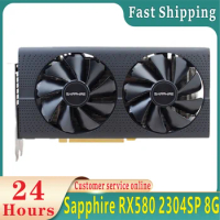 Used Sapphire RX580 2304SP 8G D5 Platinum OC gaming graphics card