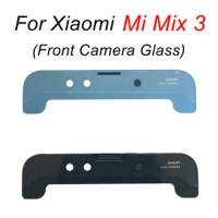 Front Selfie Facing Camera Glass For Xiaomi Mi Mix 3 Mix3 Upper Camera Lens Glass Cover Replacement Black Blue