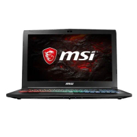 MSI Notebook (GP62MVR-7RFX-1243) Leopard Pro