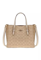 COACH Mollie 女士托特包沙黃色配白色CV965