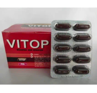 VITOP VITAMINS DAN DOPING AYAM ADUAN SATU PAPAN ISI 10 CAPSUL