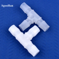 1~100pcs Big Size 17.5 20 25mm Plastic Tee Connectors Garden Irrigation System Water Pipe Joint Aquarium Tank Hose Pagoda Joints