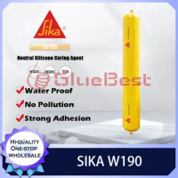 SIKA Sikasil W190 Neutral Silicone Curing Agent for Waterproofing Structural Support in Doors Window