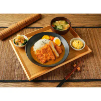 【和洋食事】咖哩里肌豬排飯定食 Loin Katsu Curry Meal_限板橋車站自取