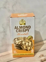 almond crispy YY - keripik kacang almond - almond panggang - kue almond cokelat