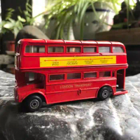 London Bus London Double Decker Bus Alloy Double Decker Bus Model Old Collection