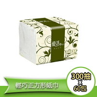 優活柔拭紙巾(300抽/60包)