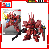 BANDAI SD Gundam EX Standard MSN-04 SAZABI Gundam ชุดประกอบโมเดล Strike Freedom Unicorn Wing GUNDAM 