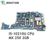 NOKOTION NBHPL11002 18721-1 448.0E718.0011 for ACER Swift 3 SF314-58G SF314-58 Laptop Motherboard I5-10210U CPU MX250 2GB