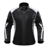 Motorcycle Jacket Breathable Motorcycle Jacket CE Certification Anti-fall Racing Jacket Wear Resistant Racing Clothes Ergonomics