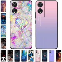 For TCL 505 Case Lovely Silicone Soft TPU Phone Cover for TCL 505 Coque Animals Fundas for TCL505 Shockproof Painted Bags Capa