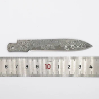 1 Piece Replacement VG10 Core Damascus Steel Main Blade for 91mm Victorinox Swiss Army Knife