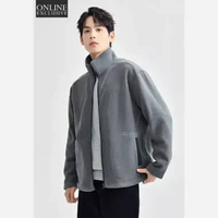 Giordano Men's (Online Exclusive) Knit Jacket 0107485110 Grey S