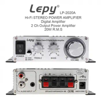 Sale LP-2020A 20W x 2 2CH Stereo Class-D Digital Audio Amplifier Hi-Fi Stereo Power Amplifier with Over-current Protection
