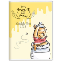 【震撼精品百貨】2023年 掛曆/年曆/手帳~小熊維尼 Winnie the Pooh 2023 A6行事曆手帳本-蜂蜜罐*68605