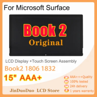 15.0"Original For Microsoft Surface Book 2 1806 1832 LCD Display Touch Screen Digitizer For Microsoft Surface Book 2 LCD Display