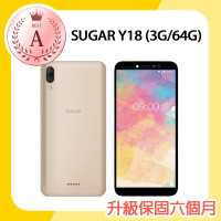 【SUGAR 糖果】A級福利品 Y18 6吋(3G/64G)