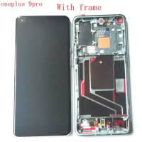 Original For Oneplus 9 pro Lcd Screen DIsplay+Touch Glass Digitizer frame full Pantalla LE2121 LE2125 LE2123 LE2120 LE2127
