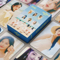 55Pcs/Set Kpop Hot Idol IVE "A DREAMY DAY" High Quality Lomo Cards Decoration Collection Postcard Wonyoung Gaeul Yujin Leeseo