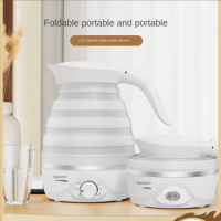 Portable Kettle Insulation Dormitory Mini Small Home Folding Travel Electric Kitchen Appliances