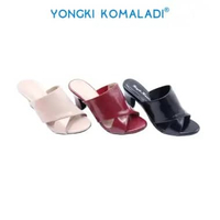 YONGKI KOMALADI ALFREDA HEELS OL-AM7603-BE LADIES 40 Maroon