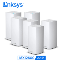 【Linksys】6入組★Velop AX4200 三頻 Mesh WIFI6 路由器/分享器(MX12600-AH)