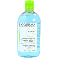 Bioderma Crealine / Sebium  H2O Make-up Removing Micelle Solution 500ml คลีนซิ่งอบอุ่น