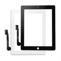Touch Screen Digitizer Replacement New For iPad 3 4 iPad3 iPad4 A1416 A1430 A1403 A1458 A1459 A1460 LCD Outer Sensor Glass Panel