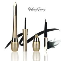 Hengfang Golden 2 In 1 Black Long Lasting Double Ended Eyeliner Liquid Beauty Tool Eye Makeup Eyeliner Pencil