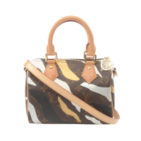 LOUIS VUITTON LV 路易威登 × LOL 棕色 原花 帆布 Speedy BB 波士頓包 兩用包 M45202 【二手名牌BRAND OFF】
