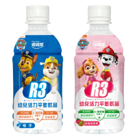 【維維樂】R3幼兒活力平衡飲350ml/瓶(柚子/草莓奇異果 低滲透壓 電解質 電解水)