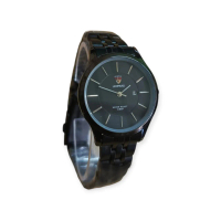 Jam Tangan Wanita Mewah LEOPARD Bundar Rantai Stainless Tanggal aktif Original Watches